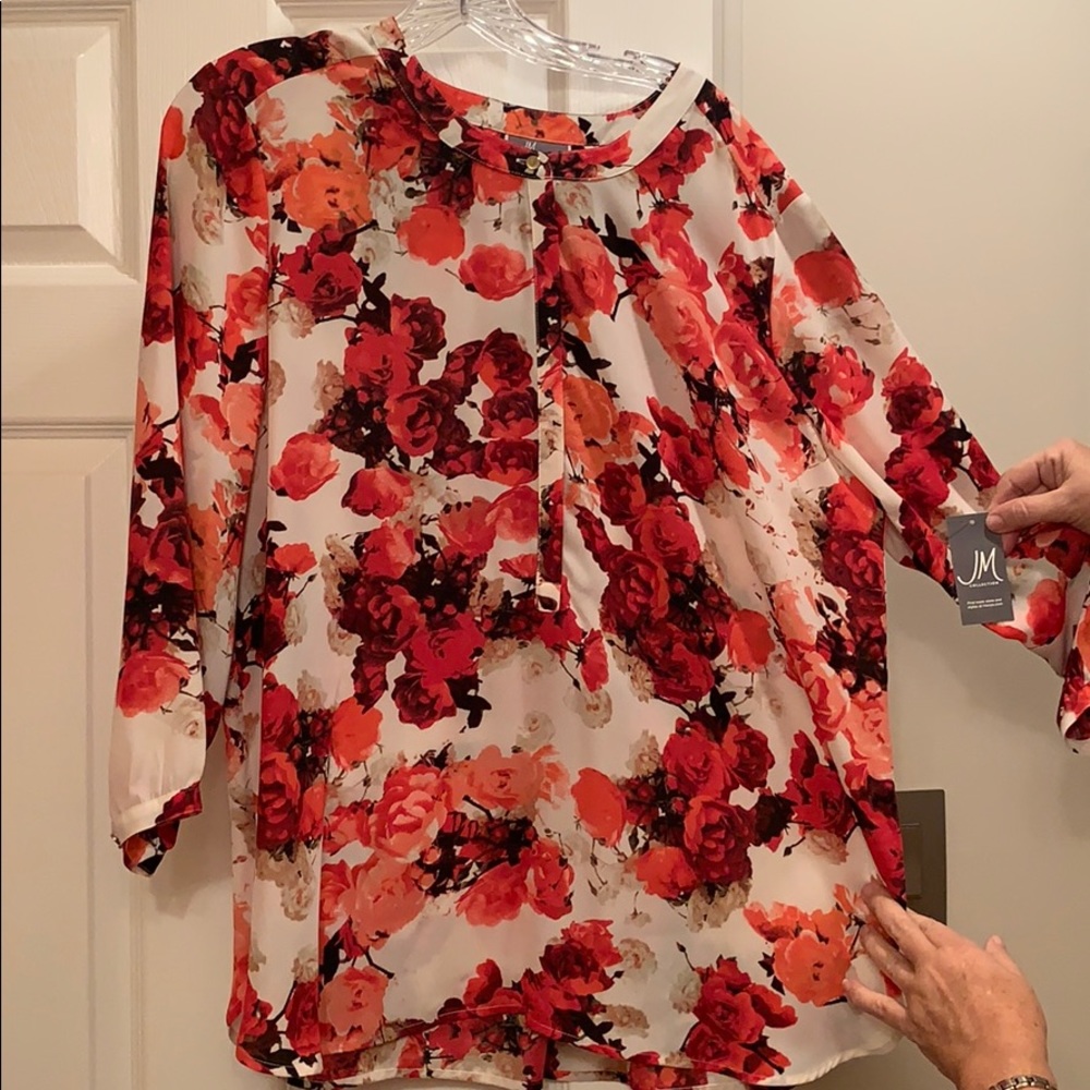 NWT - JM Collection Blouse